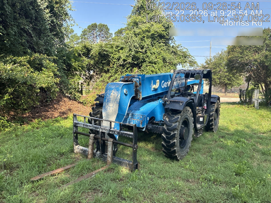 2017 Genie GTH-844 Genie GTH 844, Solid Tires, 60" carriage, Open ROPS - SN GTH08E-10880