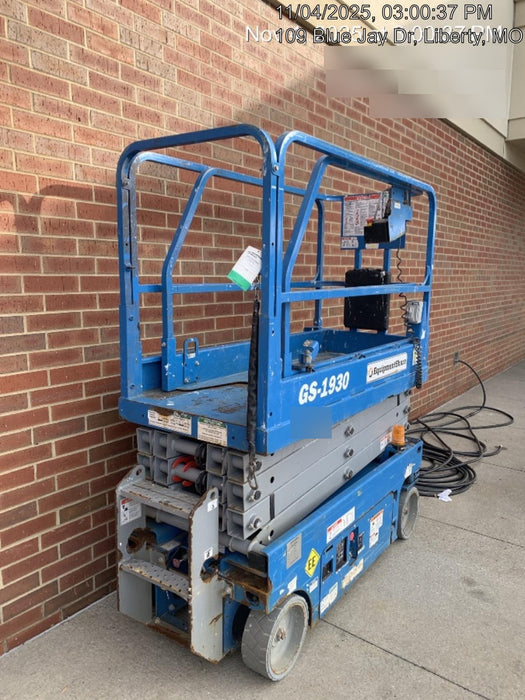 2019 Genie GS-1930 Genie GS-1930 Standard Options, EE Rated