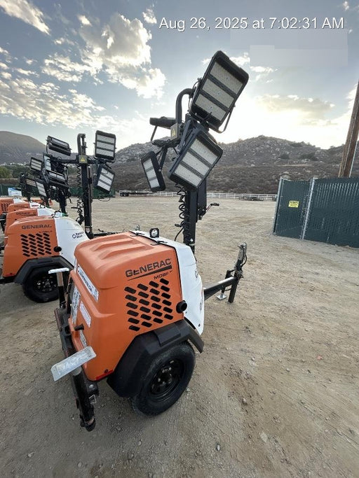 2023 Generac MLT2 Diesel, Flex Switch 120V Input, Powerzone Controller, (4) 320W LED Lights, 4kW Generator, 39.9 Gal Fuel Tank, 2" Ball, T3
