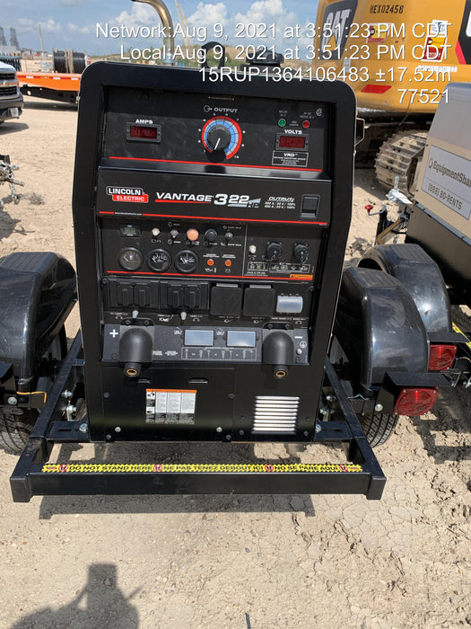 2021 Lincoln Electric Vantage 322 Ready Pak 3