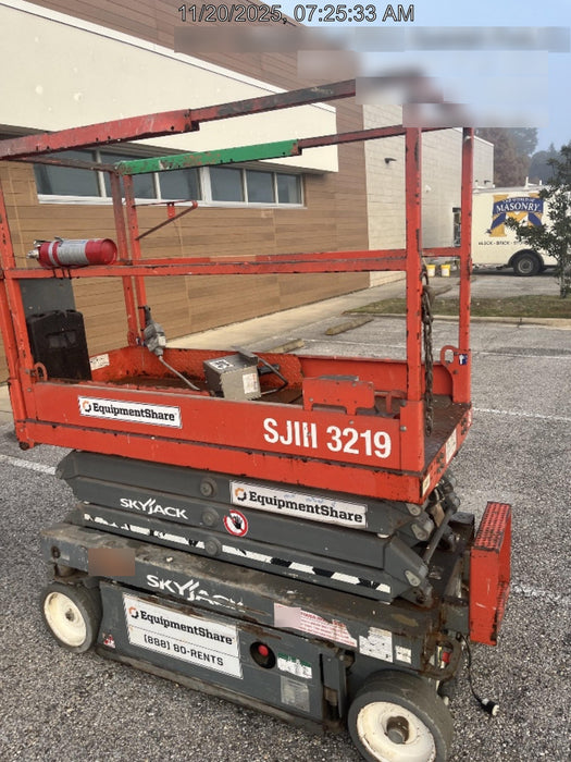 2019 Skyjack SJIII-3219 Standard Options