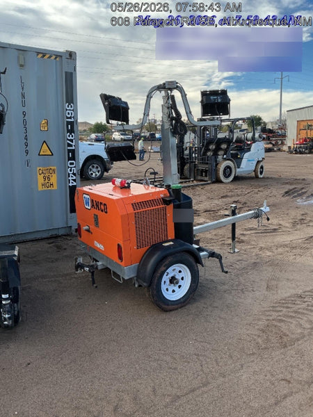 2024 Wanco WLTT-4MM4K Diesel, Deep Sea Controller, Shore Power Plug, Auto Start, (4) 350W LED Floodlights, 4kW Generator, 60 Gal Fuel Tank, 2" Ball, T3