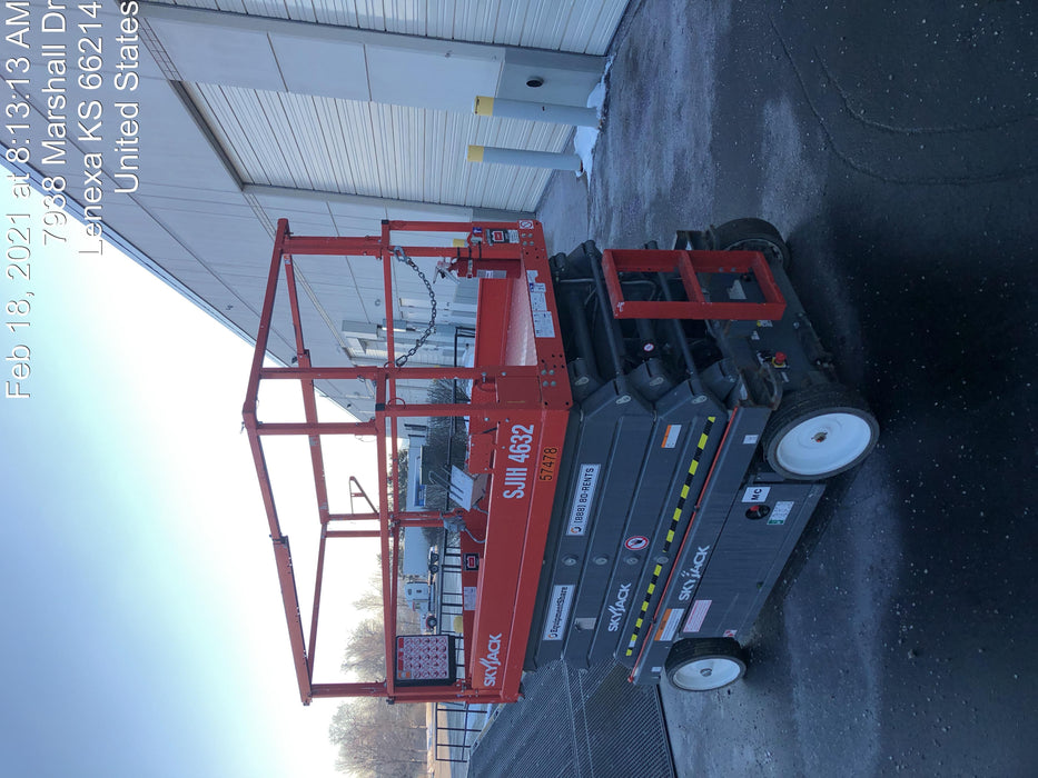 2018 Skyjack SJIII-4632 Standard Rental Specs
