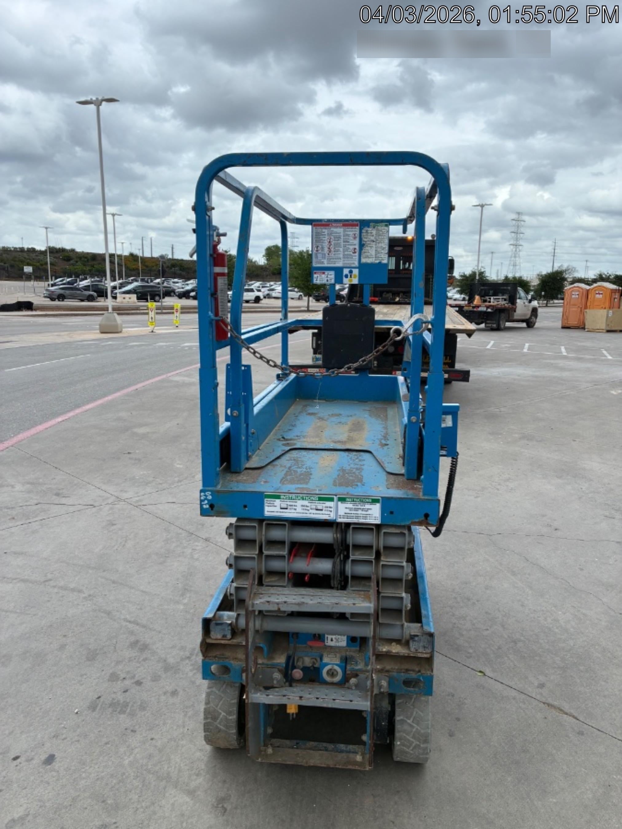 2019 Genie GS-1930 Fixed rails with chain Entry