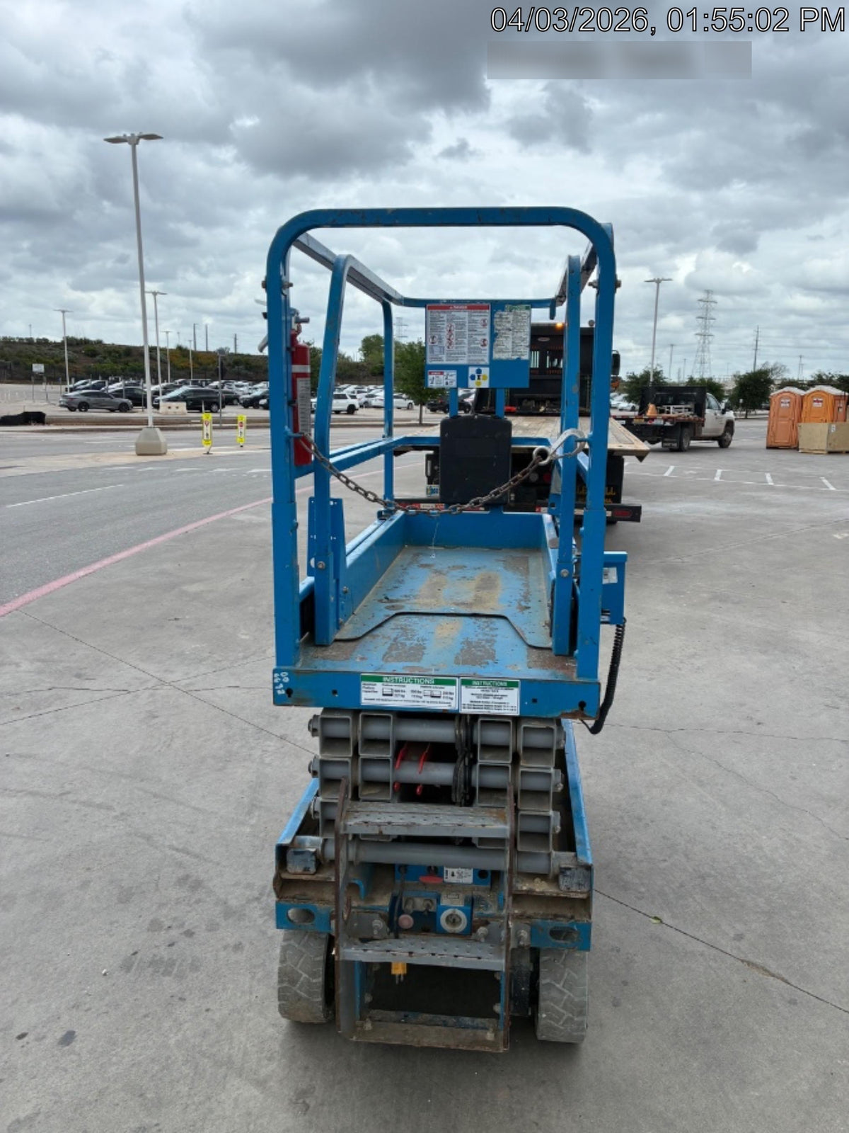 2019 Genie GS-1930 Fixed rails with chain Entry