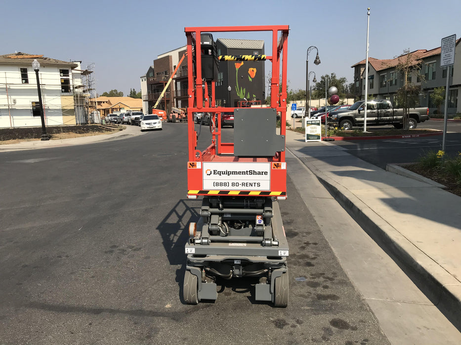 2020 Skyjack SJIII-3219 Solid NM Tires, Half height spring hinged entry gate, Dual Beacons, 800W Inverter