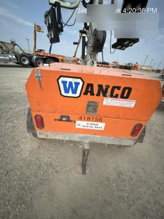 2024 Wanco WLTT-4MM4K Diesel, Deep Sea Controller, Shore Power Plug, Auto Start, (4) 350W LED Floodlights, 4kW Generator, 60 Gal Fuel Tank, 2" Ball, T3