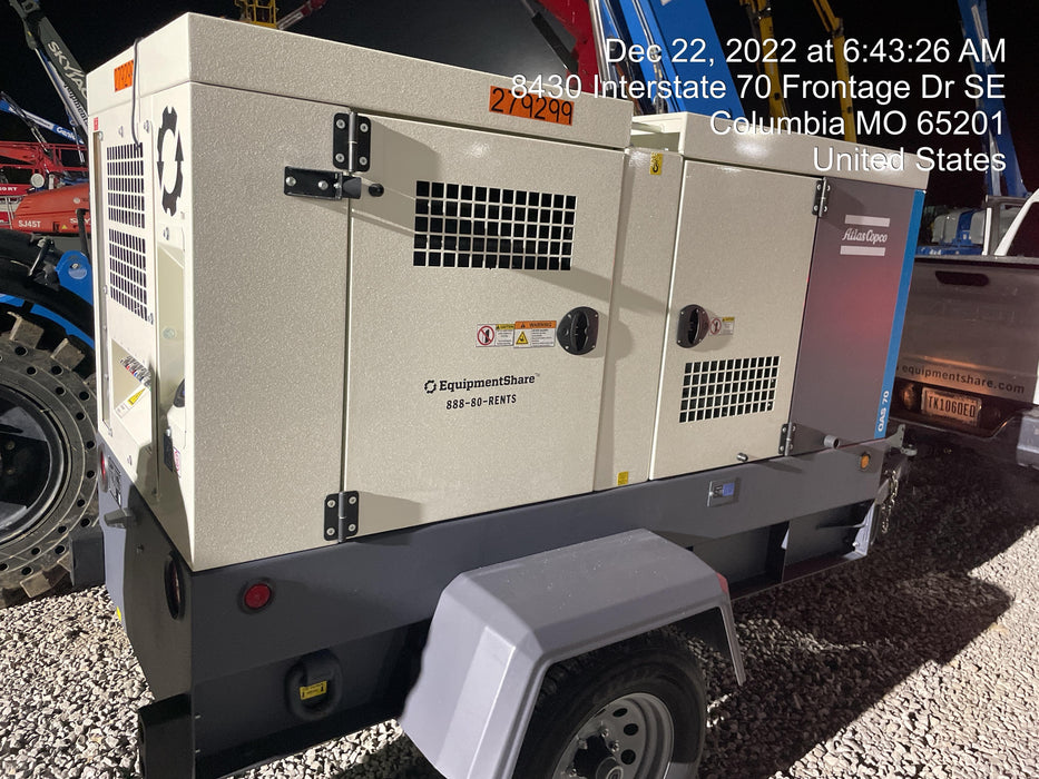 2022 ATLAS COPCO QAS 70