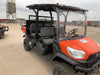 2022 Kubota RTV-X1140W-H Plastic Canopy, Windshield Acrylic Clear, LED Strobe Light, Wire Harness Kit, Back up Alarm