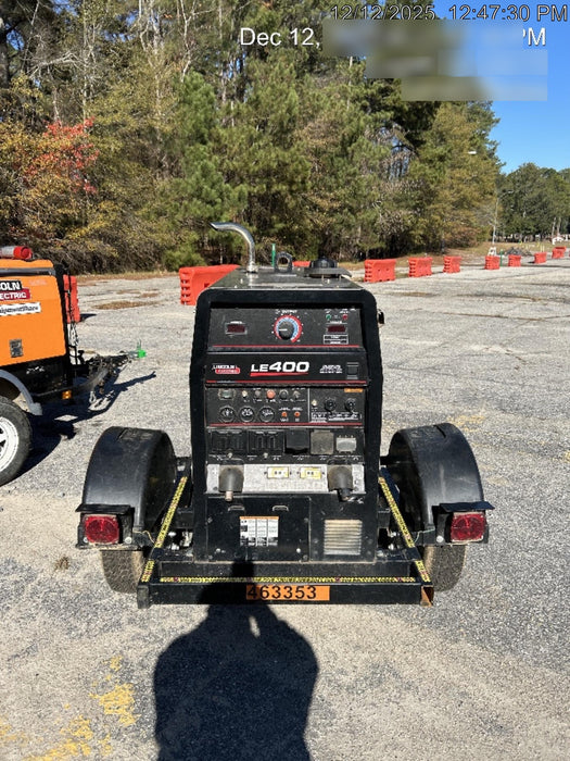 2024 Lincoln Electric LE400 Kubota V1505, Trlr, Cable Rack, Light Kit, ES Decals, T3