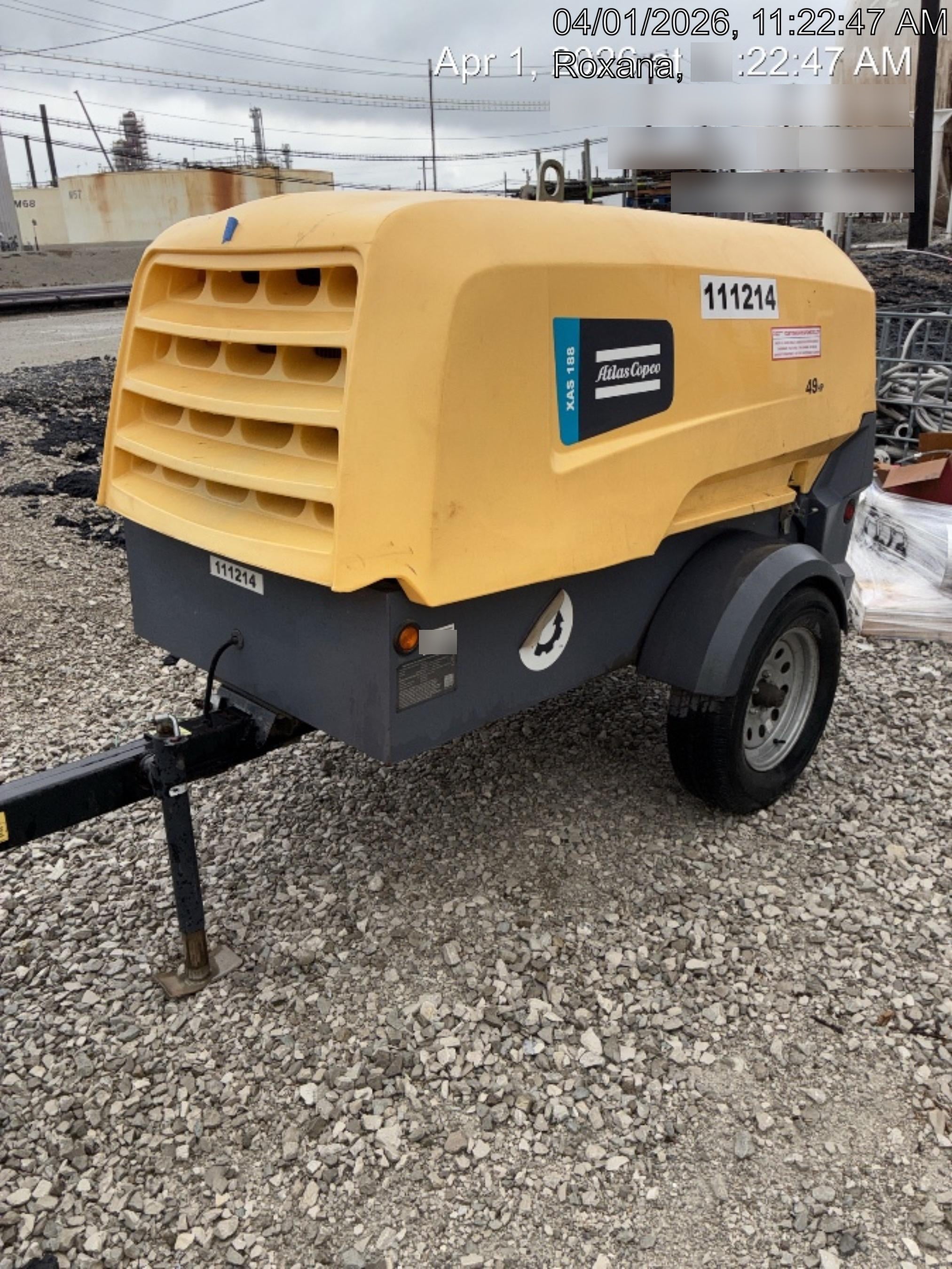 2020 ATLAS COPCO XAS188