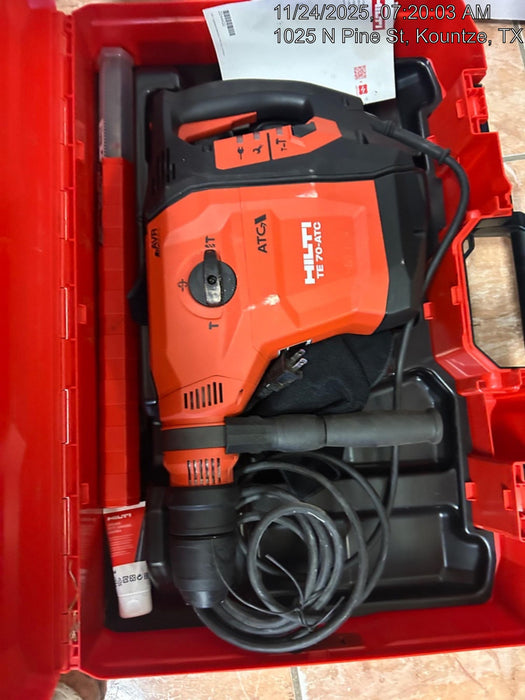 2025 HILTI TE 70-ATC/AVR