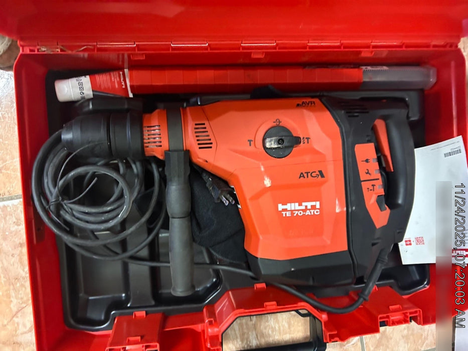 2025 HILTI TE 70-ATC/AVR