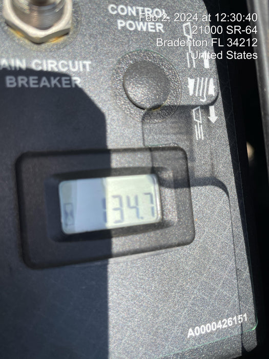 2023 Generac MLT2 Diesel, Flex Switch 120V Input, Powerzone Controller, 
(4) 320W LED Lights, 4kW Generator, 39.9 Gal Fuel Tank, 2" Ball, T3