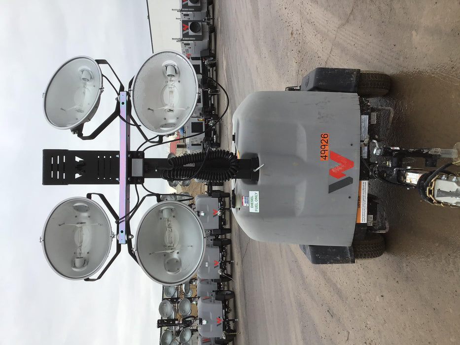2019 Wacker Neuson LTV6L-MH Mobile Light Tower w/Fuel Level Sensor Installed