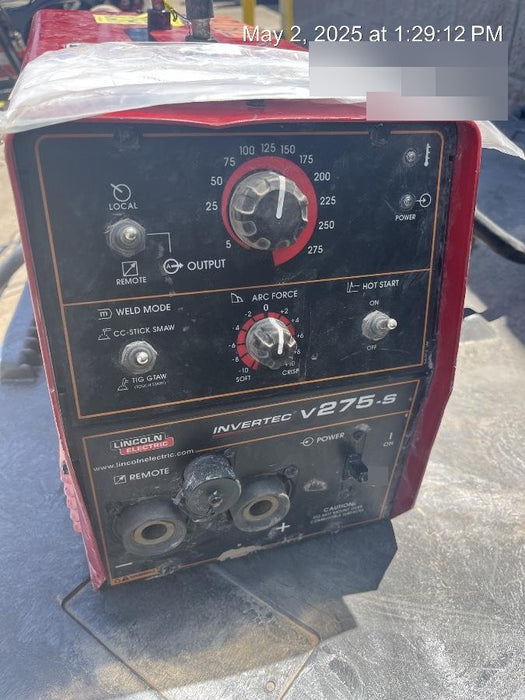 2020 LINCOLN ELECTRIC INVERTEC V275-S