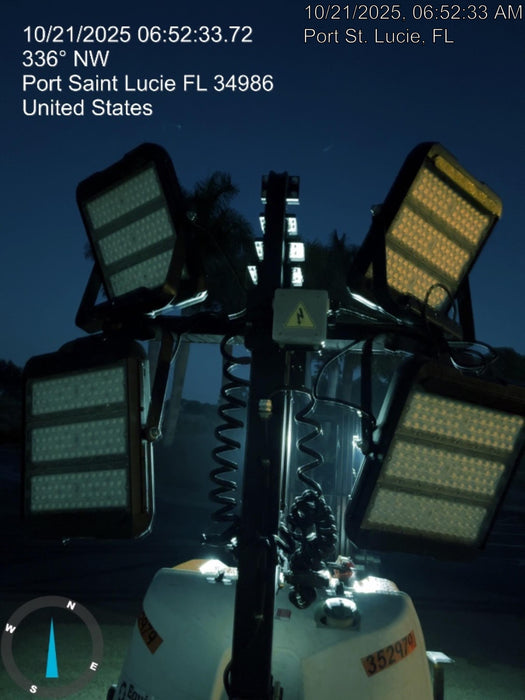 2023 Generac MLT2 Diesel, Flex Switch 120V Input, Powerzone Controller, 
(4) 320W LED Lights, 4kW Generator, 39.9 Gal Fuel Tank, 2" Ball, T3