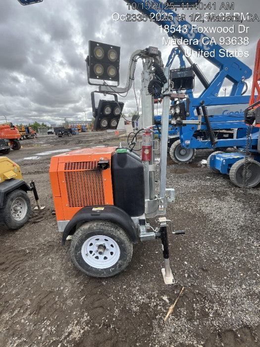 2024 Wanco WLTT-4MM4K Diesel, Deep Sea Controller, Shore Power Plug, Auto Start, (4) 350W LED Floodlights, 4kW Generator, 60 Gal Fuel Tank, 2" Ball, T3