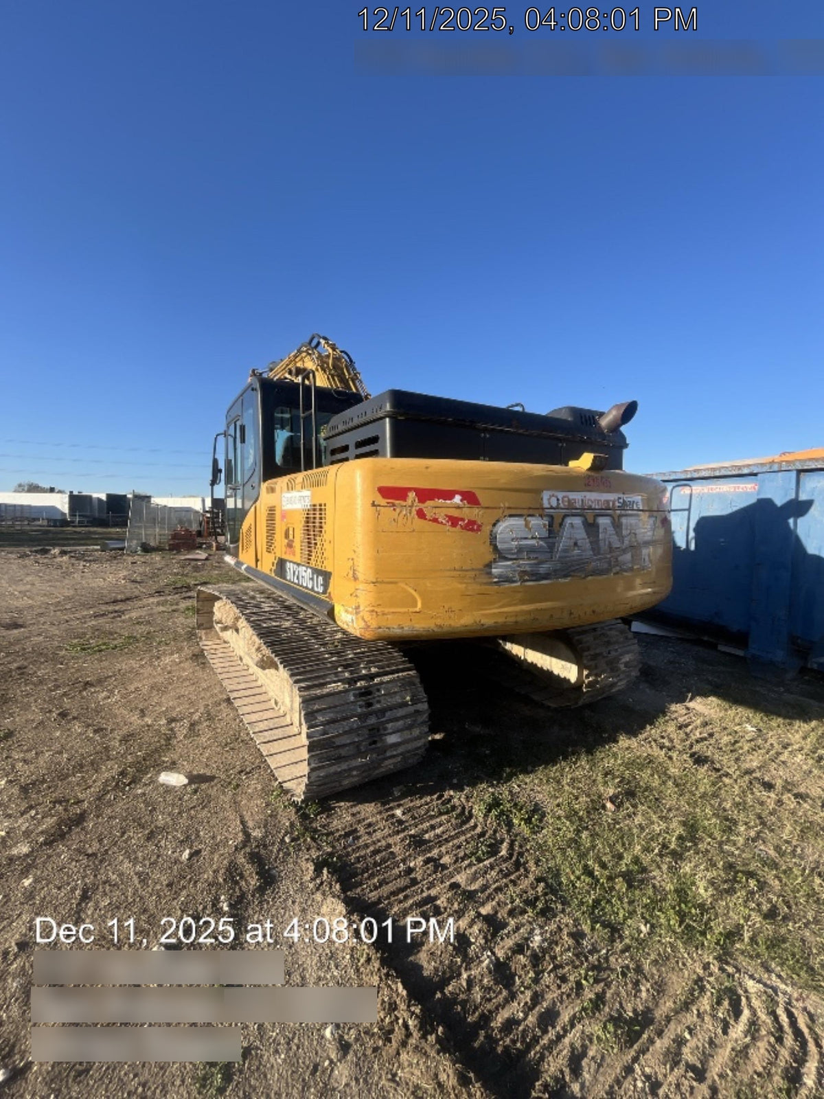 2019 SANY SY215