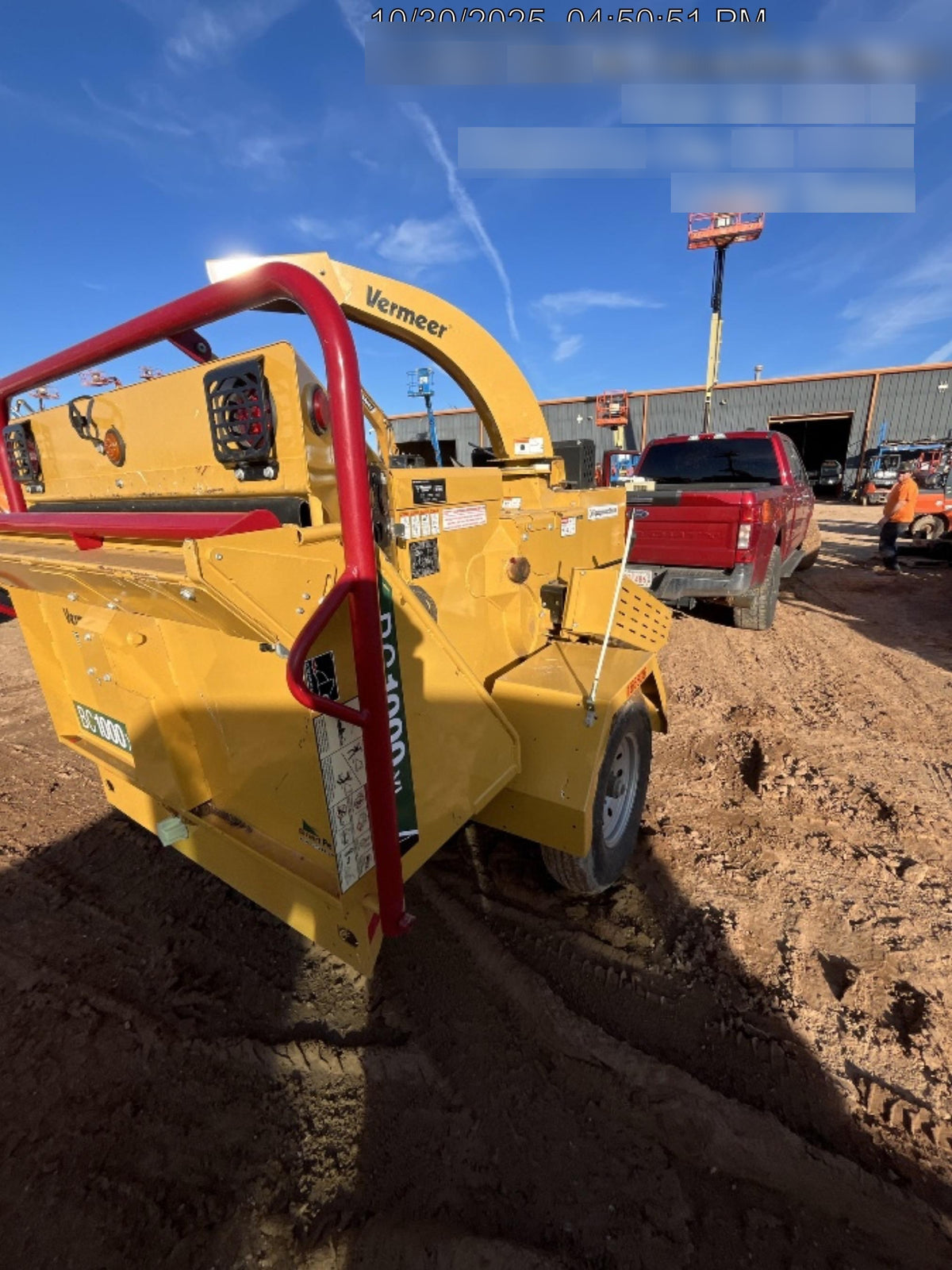 2021 VERMEER BC1000XL Gas