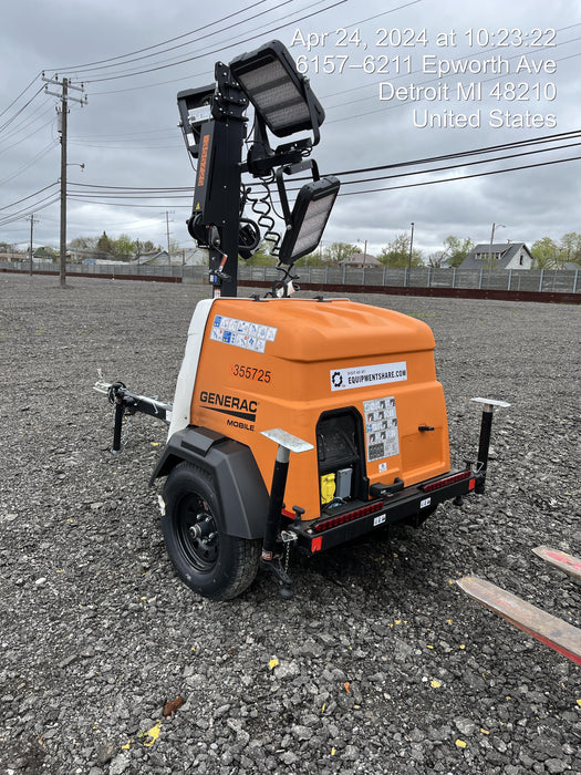 2023 Generac MLT2 Diesel, Flex Switch 120V Input, Powerzone Controller, 
(4) 320W LED Lights, 4kW Generator, 39.9 Gal Fuel Tank, 2" Ball, T3