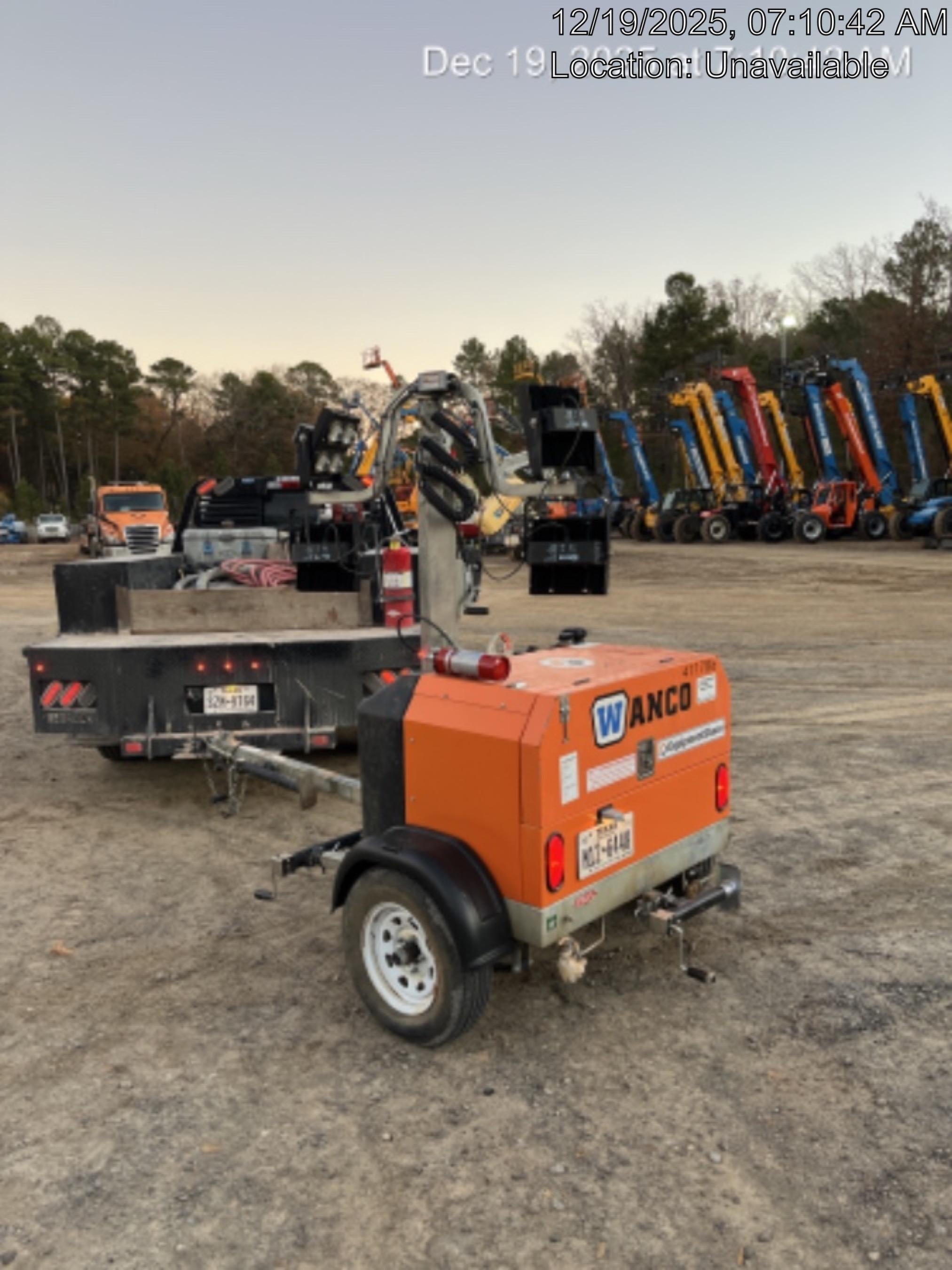 2024 Wanco WLTT-4MM4K Diesel, Deep Sea Controller, Shore Power Plug, Auto Start, (4) 350W LED Floodlights, 4kW Generator, 60 Gal Fuel Tank, 2" Ball, T3
