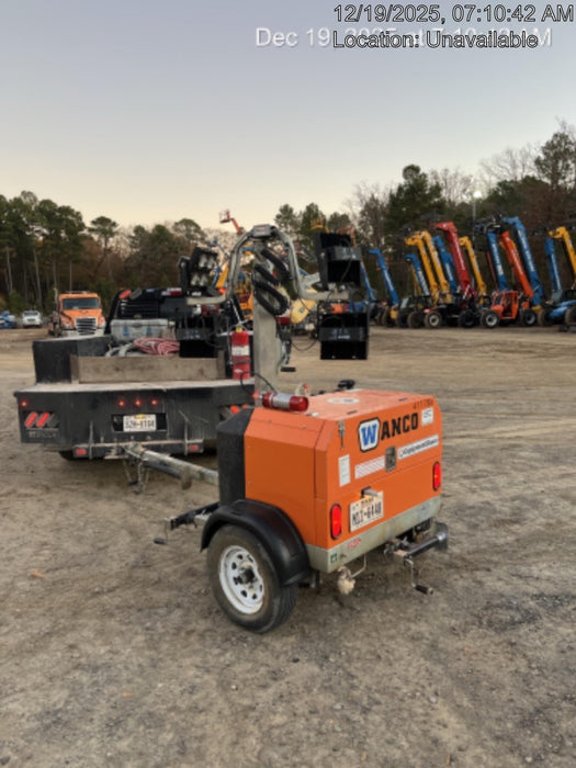 2024 Wanco WLTT-4MM4K Diesel, Deep Sea Controller, Shore Power Plug, Auto Start, (4) 350W LED Floodlights, 4kW Generator, 60 Gal Fuel Tank, 2" Ball, T3