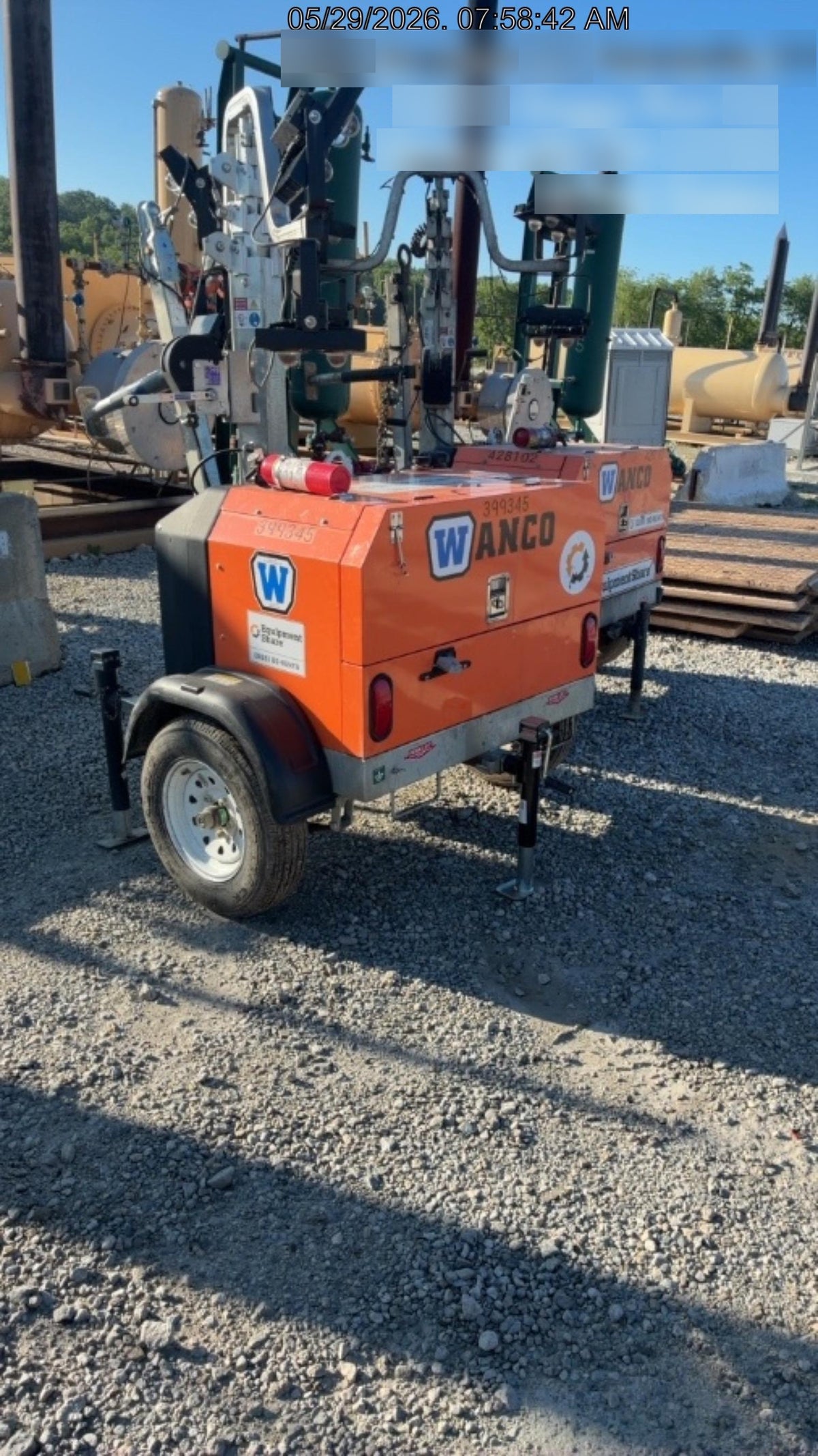 2024 Wanco WLTT-4MM4K Diesel, Deep Sea Controller, Shore Power Plug, Auto Start, (4) 350W LED Floodlights, 4kW Generator, 60 Gal Fuel Tank, 2" Ball, T3