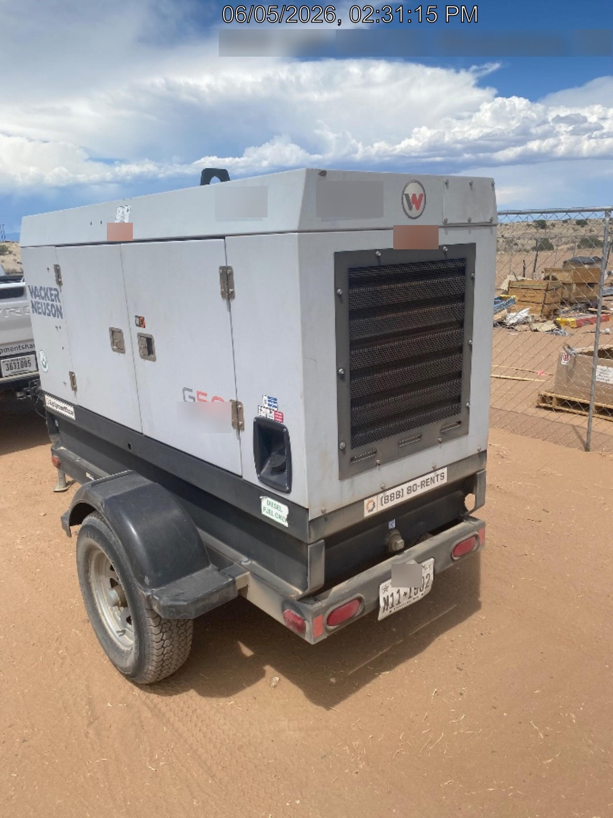 2019 WACKER NEUSON G50