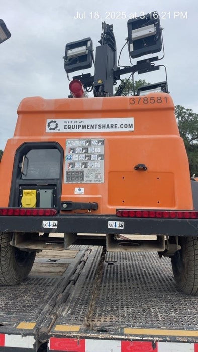 2023 Generac MLT2 Diesel, Flex Switch 120V Input, Powerzone Controller, 
(4) 320W LED Lights, 4kW Generator, 39.9 Gal Fuel Tank, 2" Ball, T3