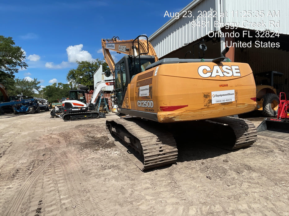 2018 CASE CX250D LR