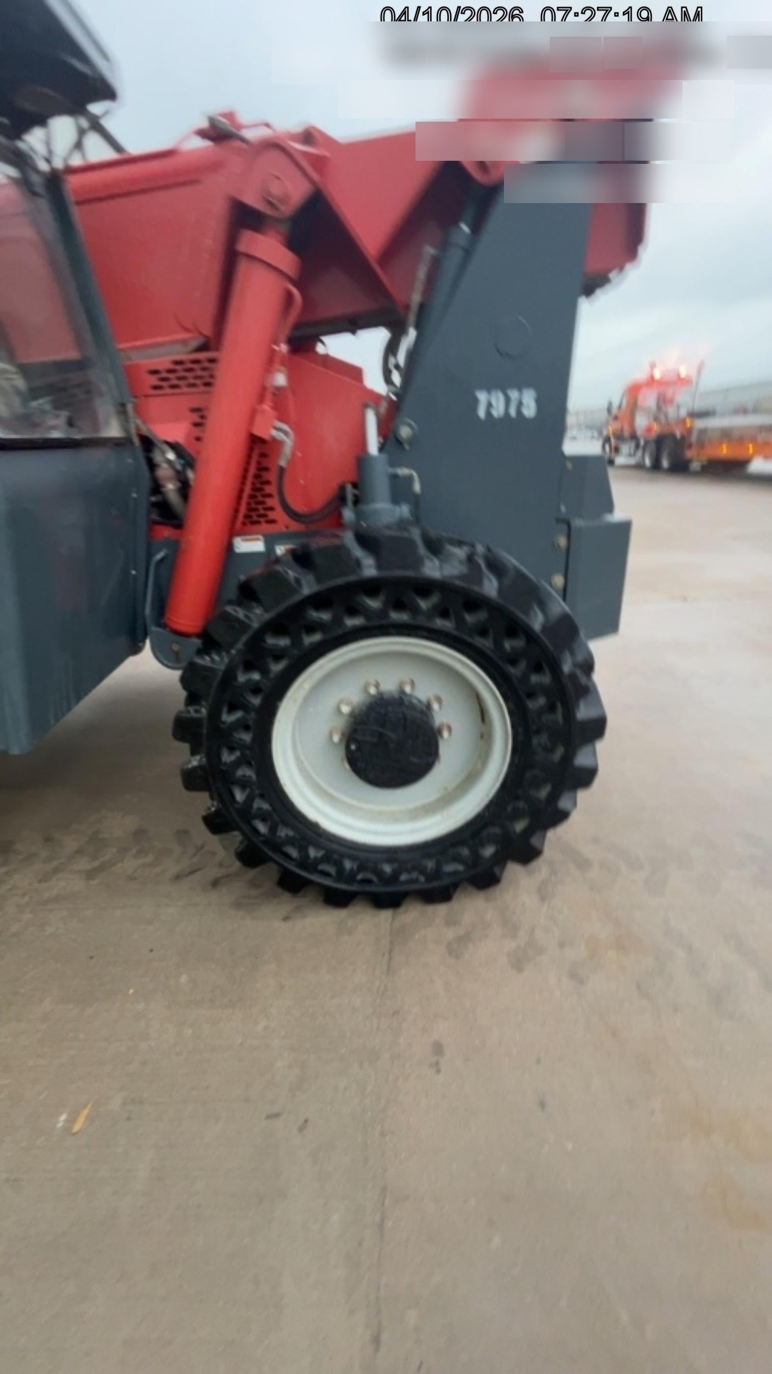 2018 Manitou MTA10055 Manitou MTA 10055 w/Cab/Heat/AC, Work Lights/Strobe, Aux Hyd, Solid Tires, Lift Hook, 66" Carriage, 60" Forks