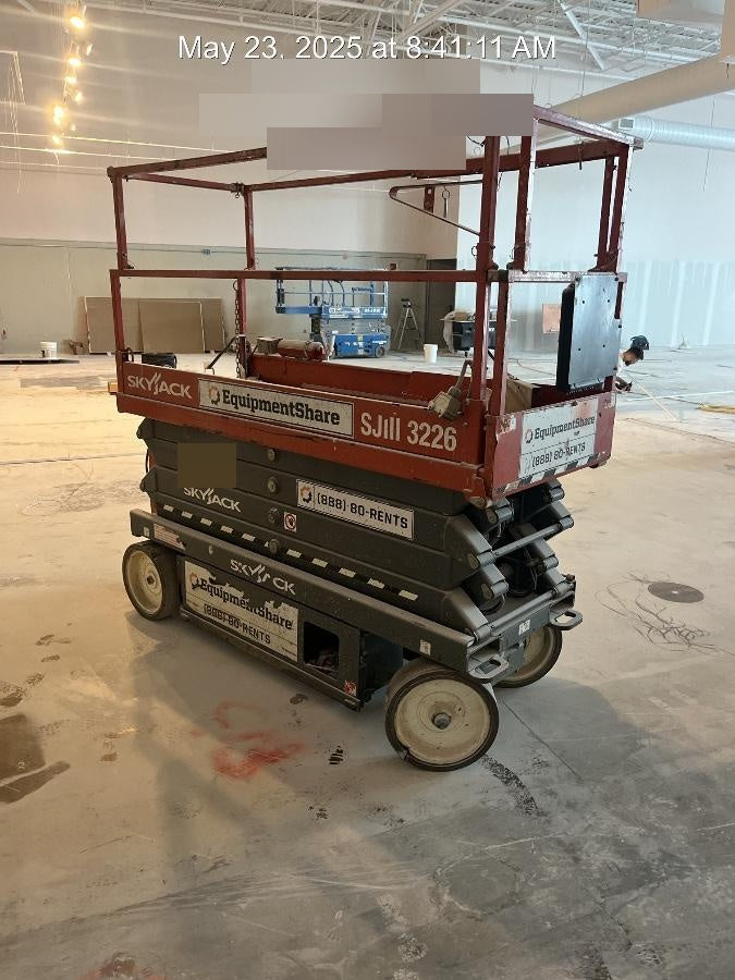 2019 Skyjack SJIII-3226 Standard Options, Trojan Batteries