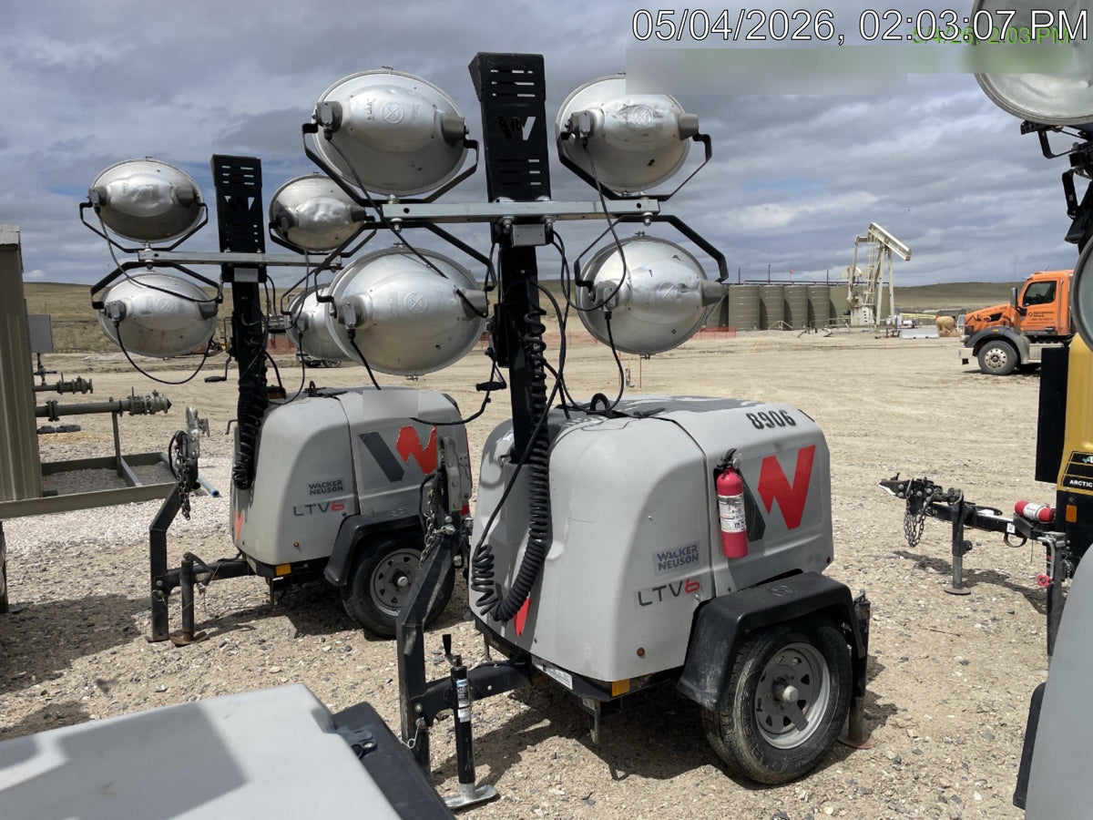 2018 Wacker Neuson LTV6L-MH Wacker Neuson LTV6L Towable Light Tower