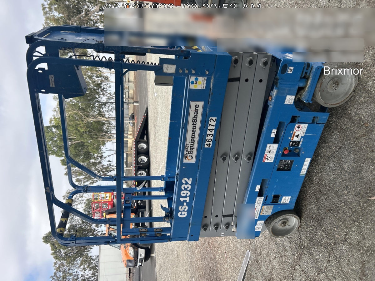 2024 Genie GS-1932 Electric Drive, Sld NM Tires, DBcns, T3 + Access Control