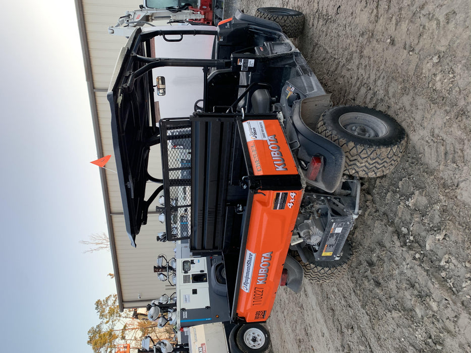Kubota RTV-X1140W-H Canopy, 4-Seater, Diesel, Windshield Acrylic Clear, Strobe Light, Backup Alarm