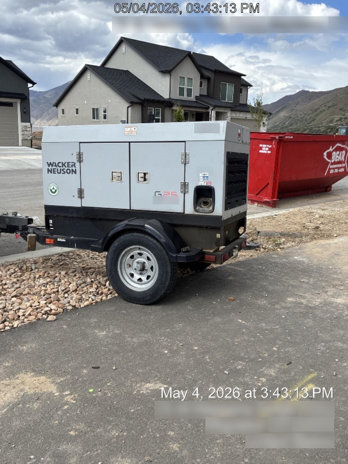 2020 WACKER NEUSON G25