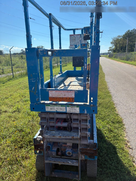 2020 Genie GS-1930 Solid Non Marking Tires, Beacon, Folding rails with half height swing gate