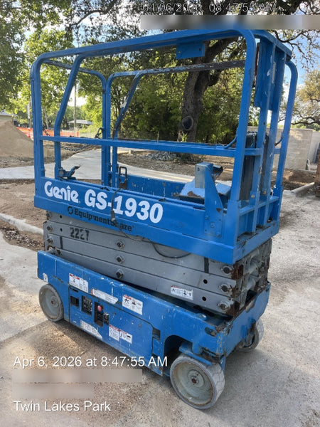 2016 Genie GS-1930 Genie GS1930 Scissor Lift