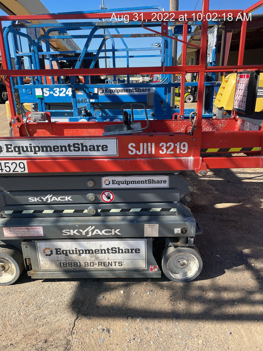 2019 Skyjack SJIII-3219 Standard w/Trojan Batteries