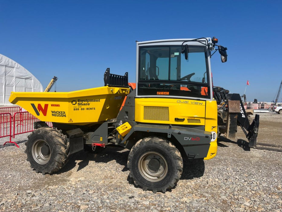 2025 WACKER NEUSON DV604 Cab Standard Tires