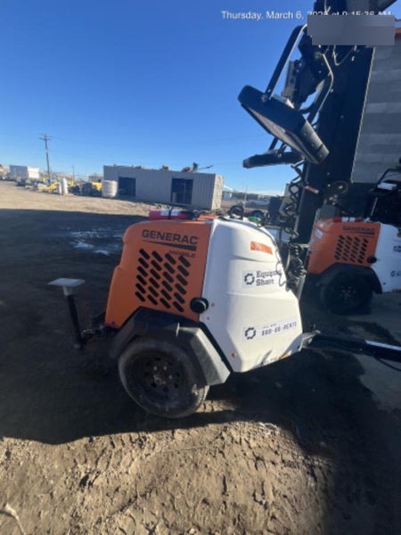 2023 Generac MLT2 Diesel, Flex Switch 120V Input, Powerzone Controller, (4) 320W LED Lights, 4kW Generator, 39.9 Gal Fuel Tank, 2" Ball, T3