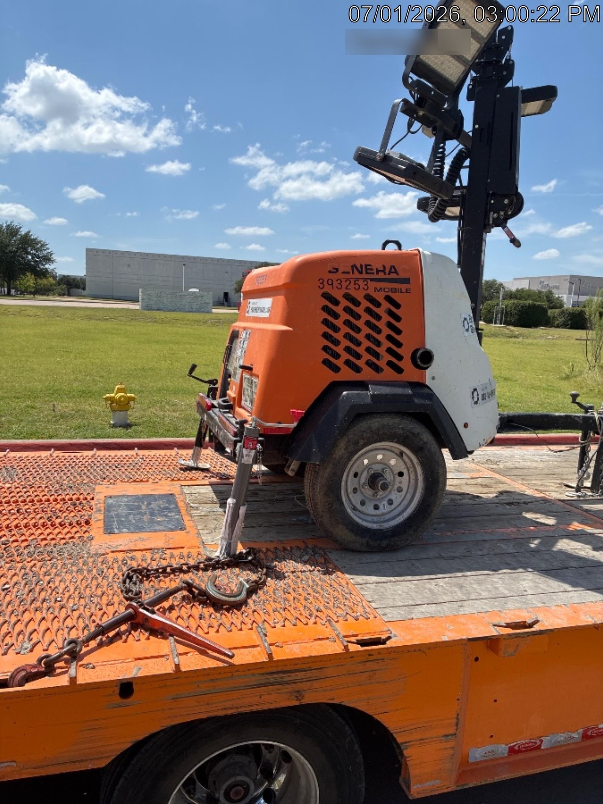 2024 Generac MLT2 Diesel, Flex Switch 120V Input, Powerzone Controller, 
(4) 320W LED Lights, 4kW Generator, 39.9 Gal Fuel Tank, 2" Ball, T3