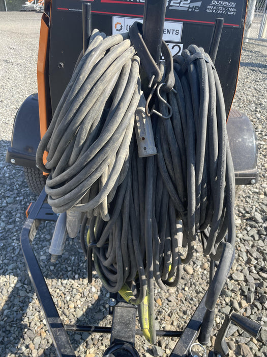 2021 Lincoln Electric Vantage 322 Vantage 322 Ready Pak 3 w/ Decals, ORANGE (includes trailer, cable rack, fender light kit) NO Telematics