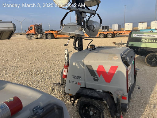 2019 Wacker Neuson LTV6L-MH Wacker Neuson LTV6L Mobile Light Tower w/Fuel Level Sensor Installed