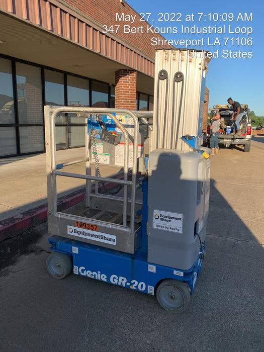 2020 GENIE GR-20