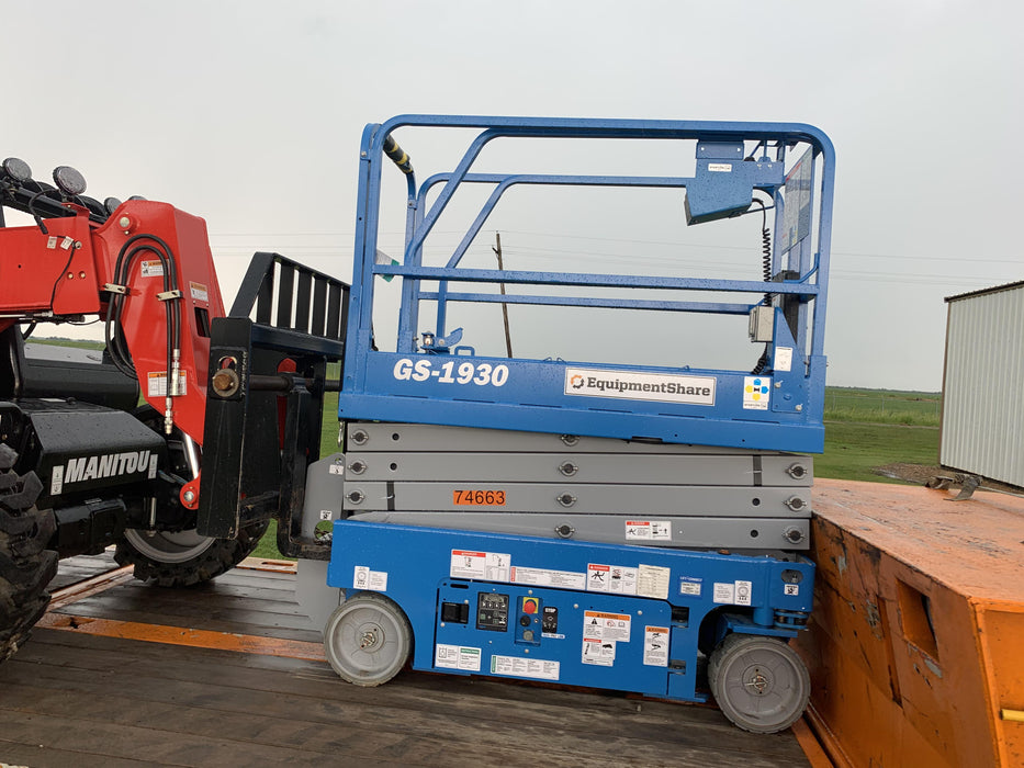 2020 Genie GS-1930 Fixed rails with chain entry gate - Pre A92.20