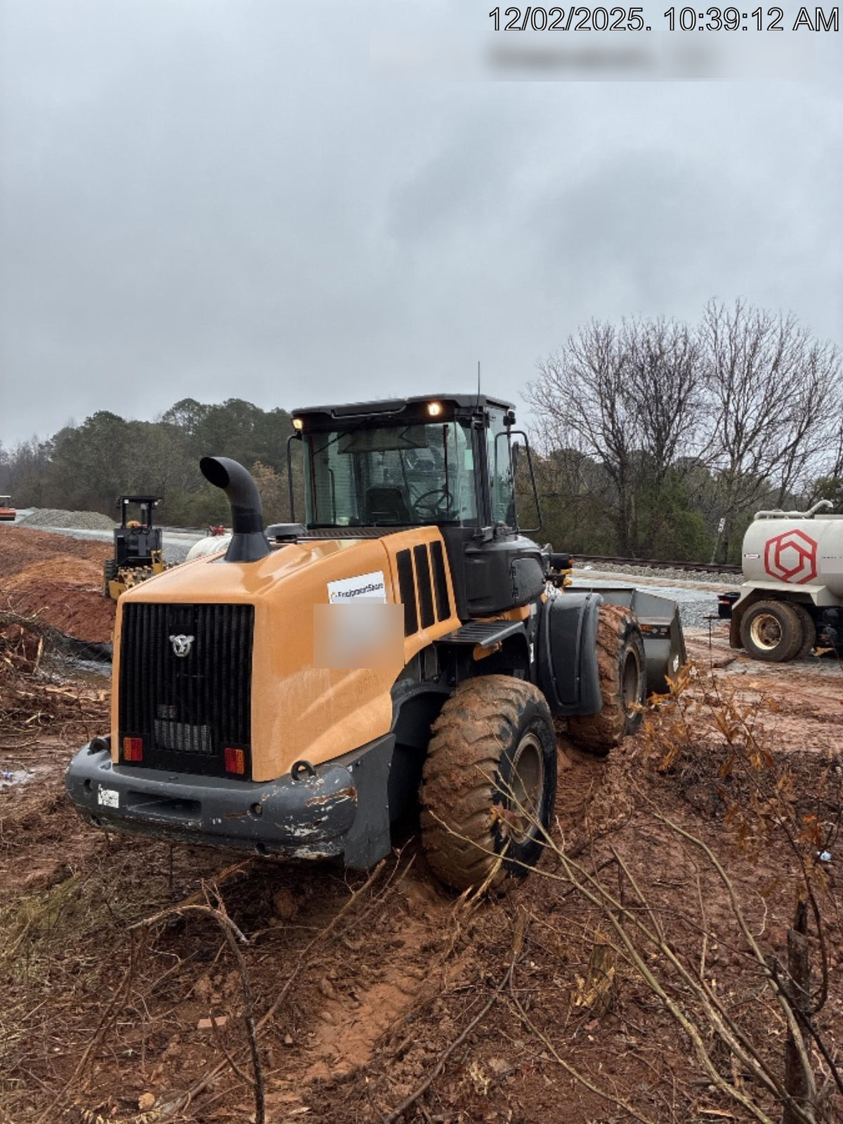2018 Case 621G CLOSED CAB, 1 FUNCTION, JRB 416 STYLE HYD COUPLER