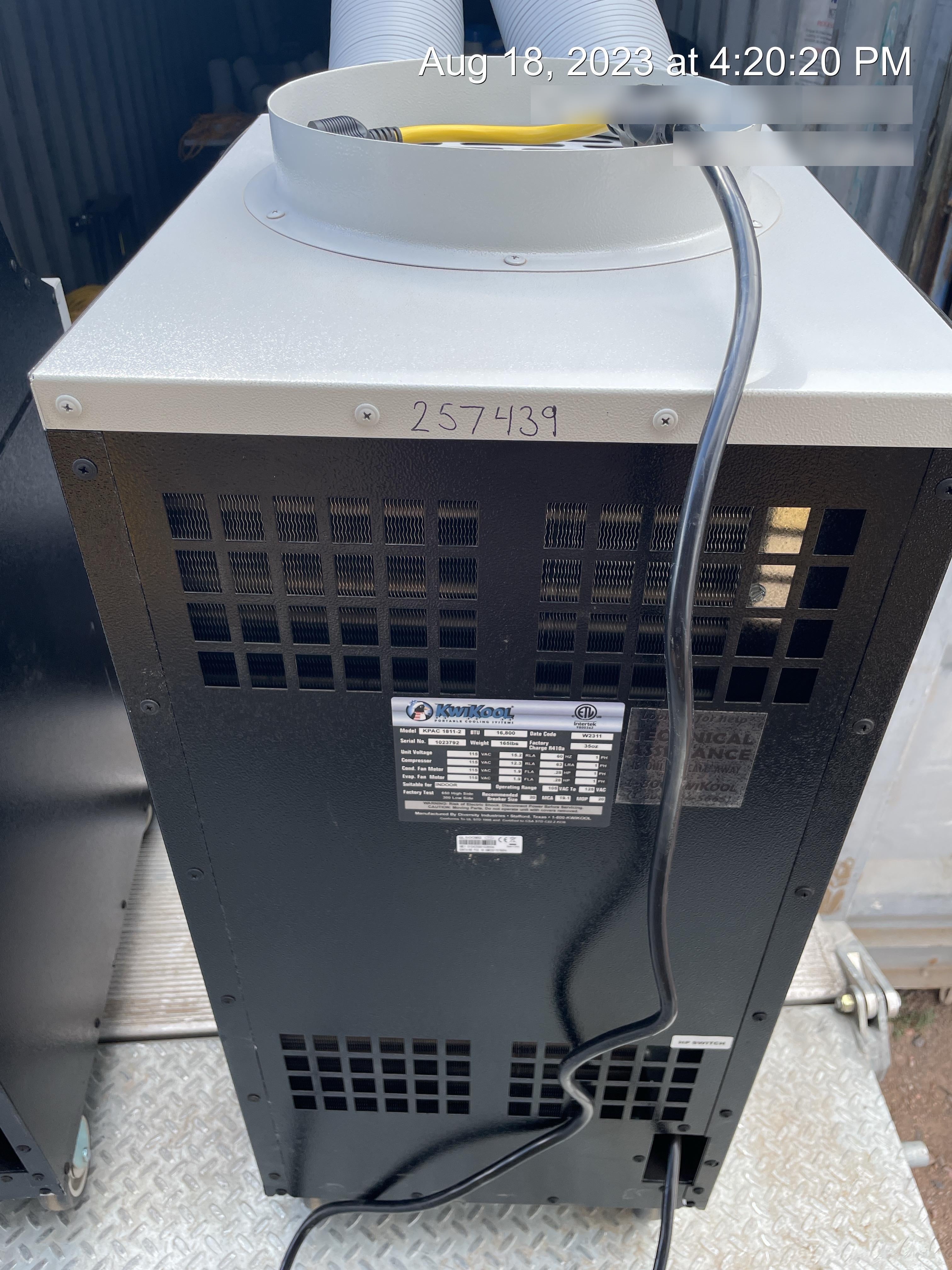 2022 KWIKOOL KPAC1811-2