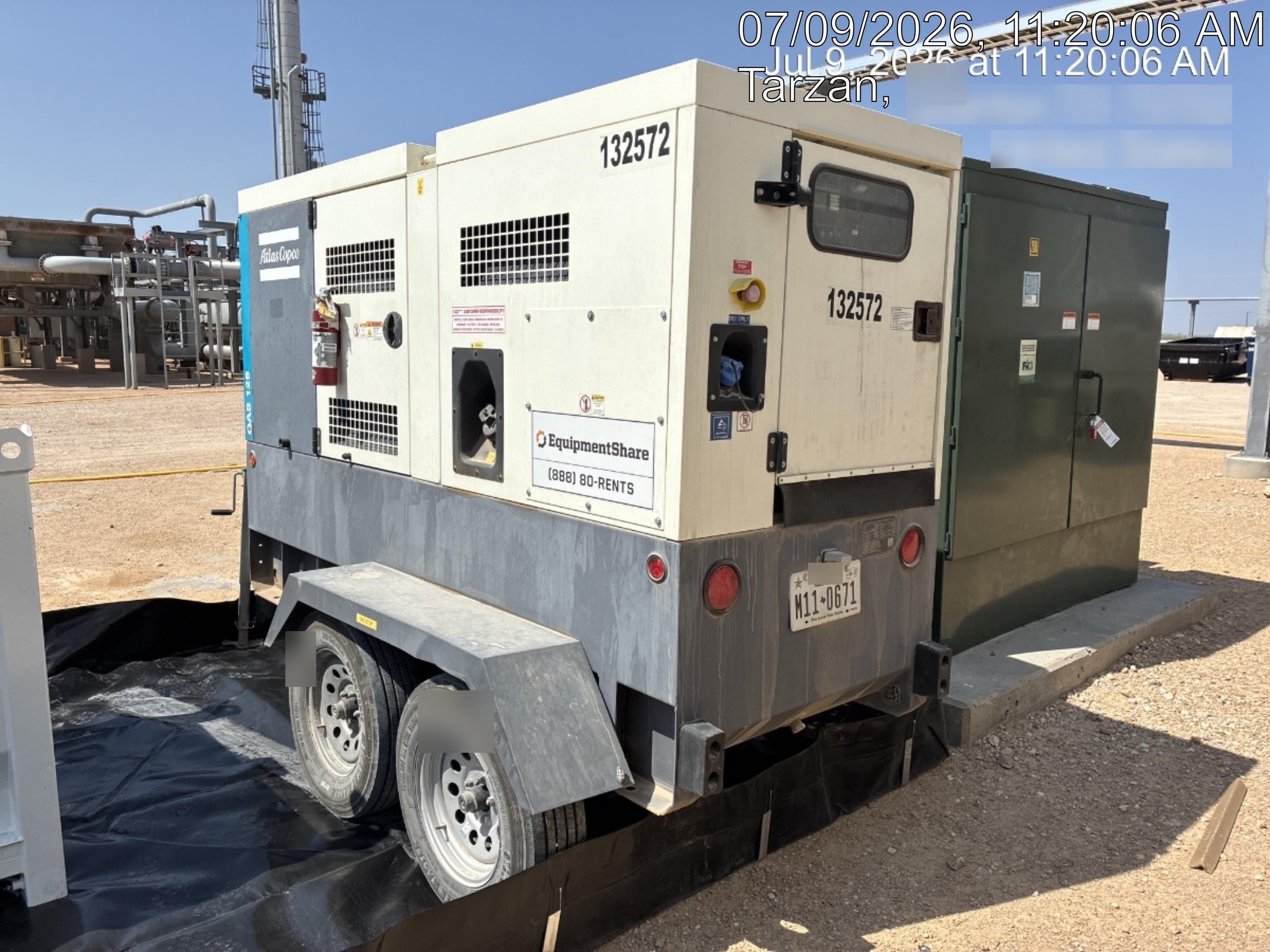 2021 ATLAS COPCO QAS 125